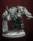 Wild Trolls - Army of Darkness Greenskins - 3d Printed Miniature Sculpted by Monolith Arts