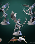 Angel Archers - Better the Devil You Know - 3d Printed Miniature Sculpted by White Werewolf Tavern