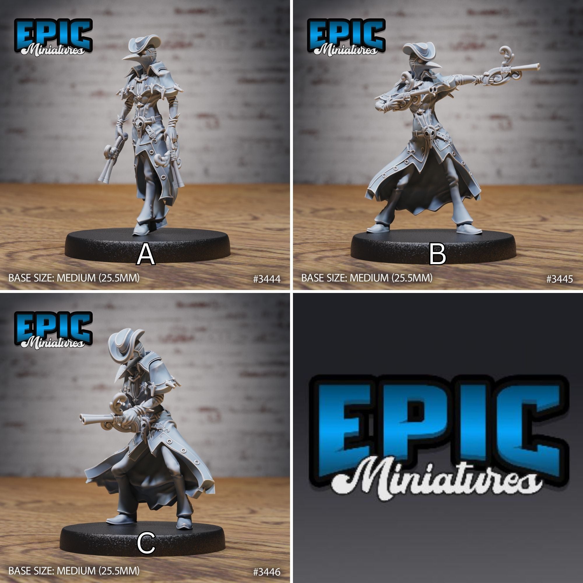 Pest Hunter - 3d Printed by Epic Miniatures