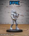 Pressure Diver / Underwater War Construct / Water Worker Robot