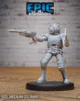 Pressure Diver / Underwater War Construct / Water Worker Robot