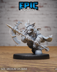 Diving Dwarf Adventurer
