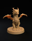 Flamehorn Wyrmling (Baby Dragon)