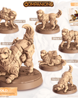 Gold (Golden Retriever) Companion Miniature