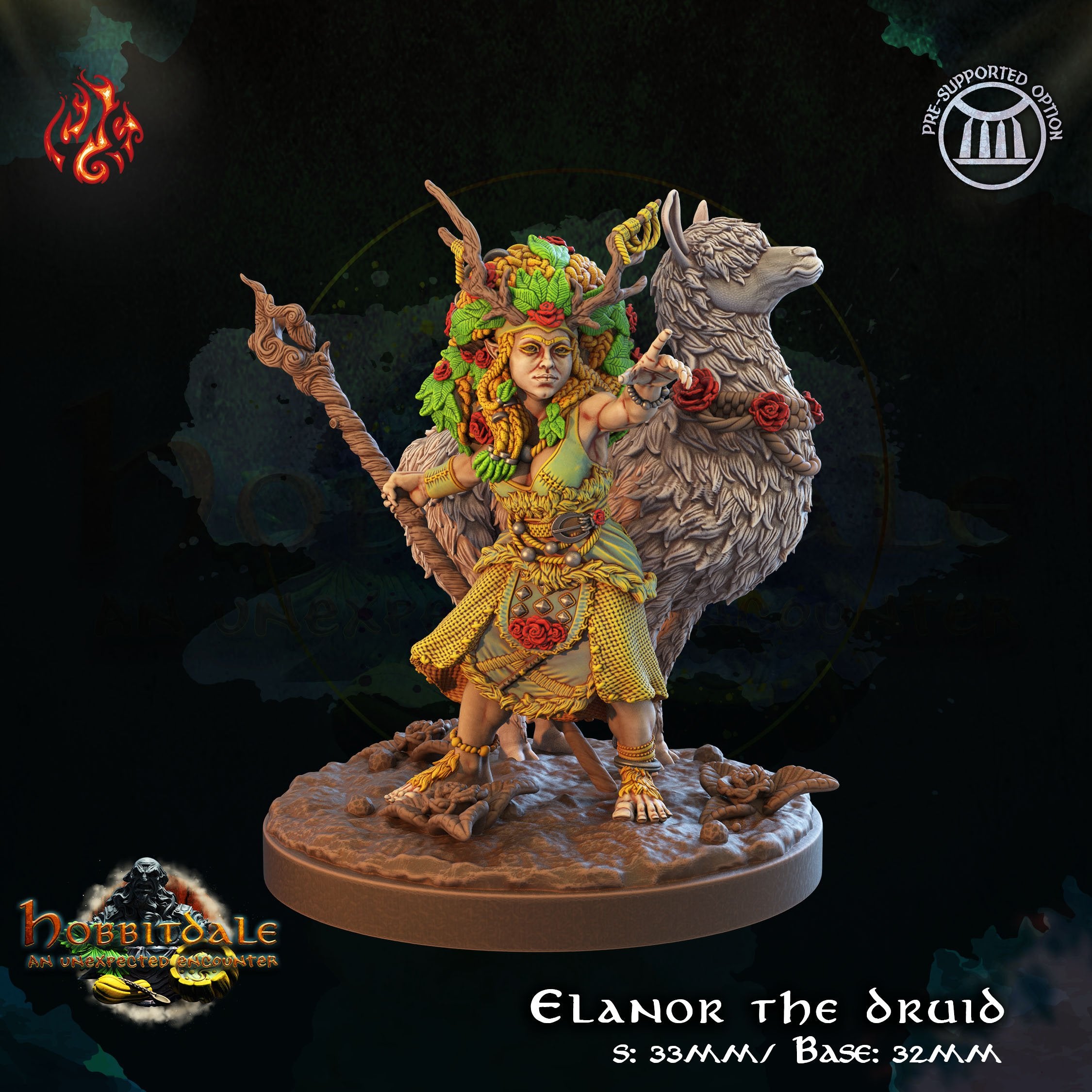 Elanor, Halfling Druid