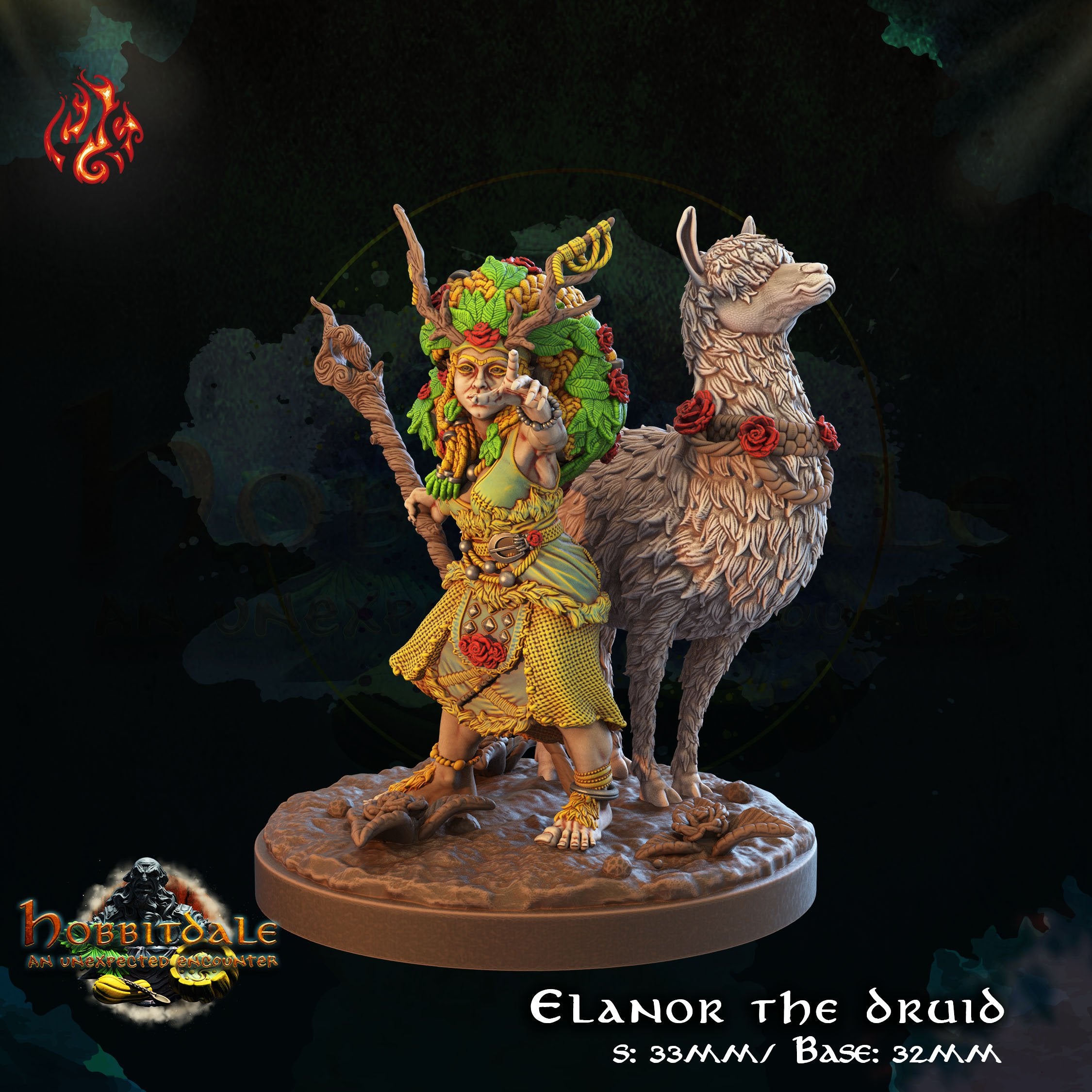 Elanor, Halfling Druid