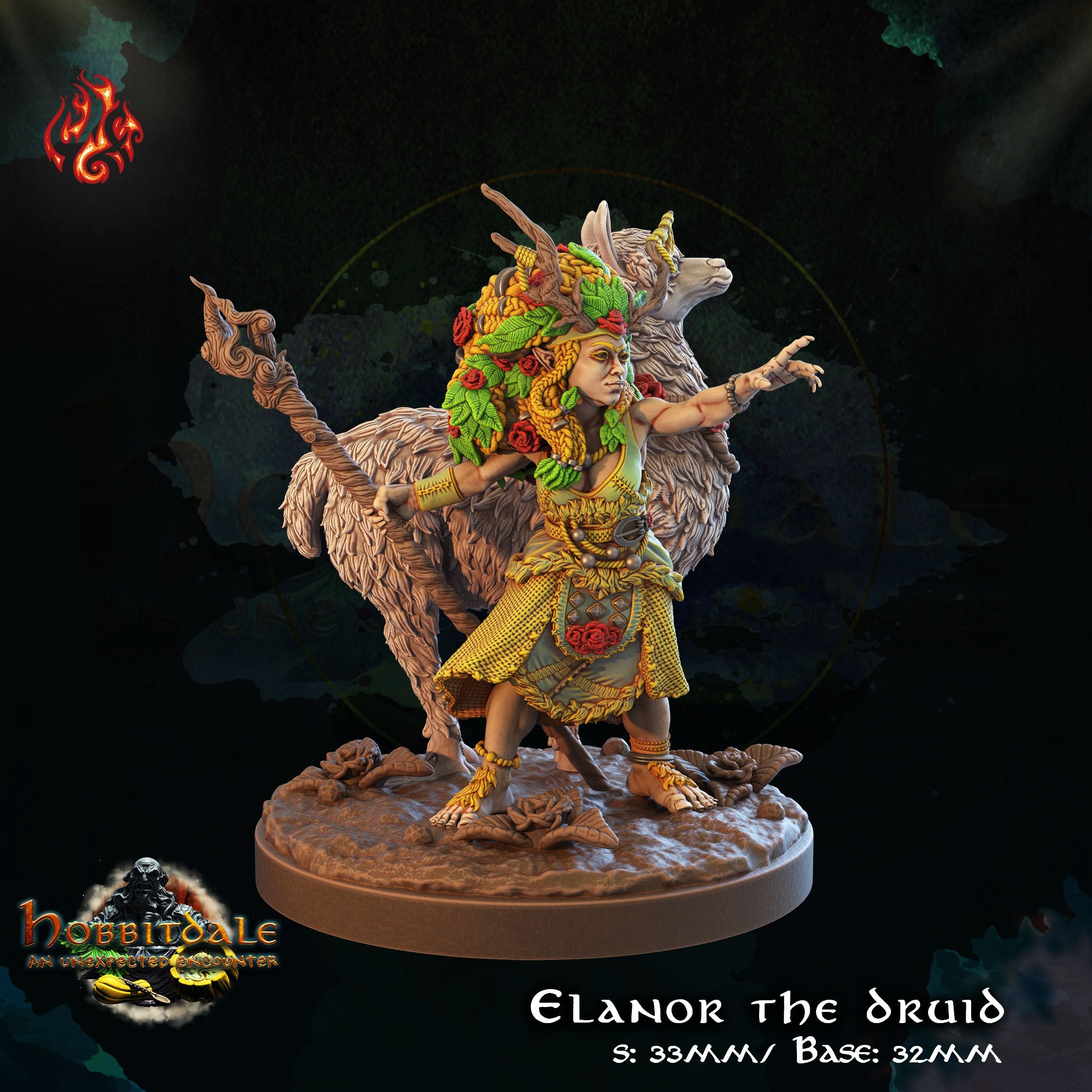 Elanor, Halfling Druid