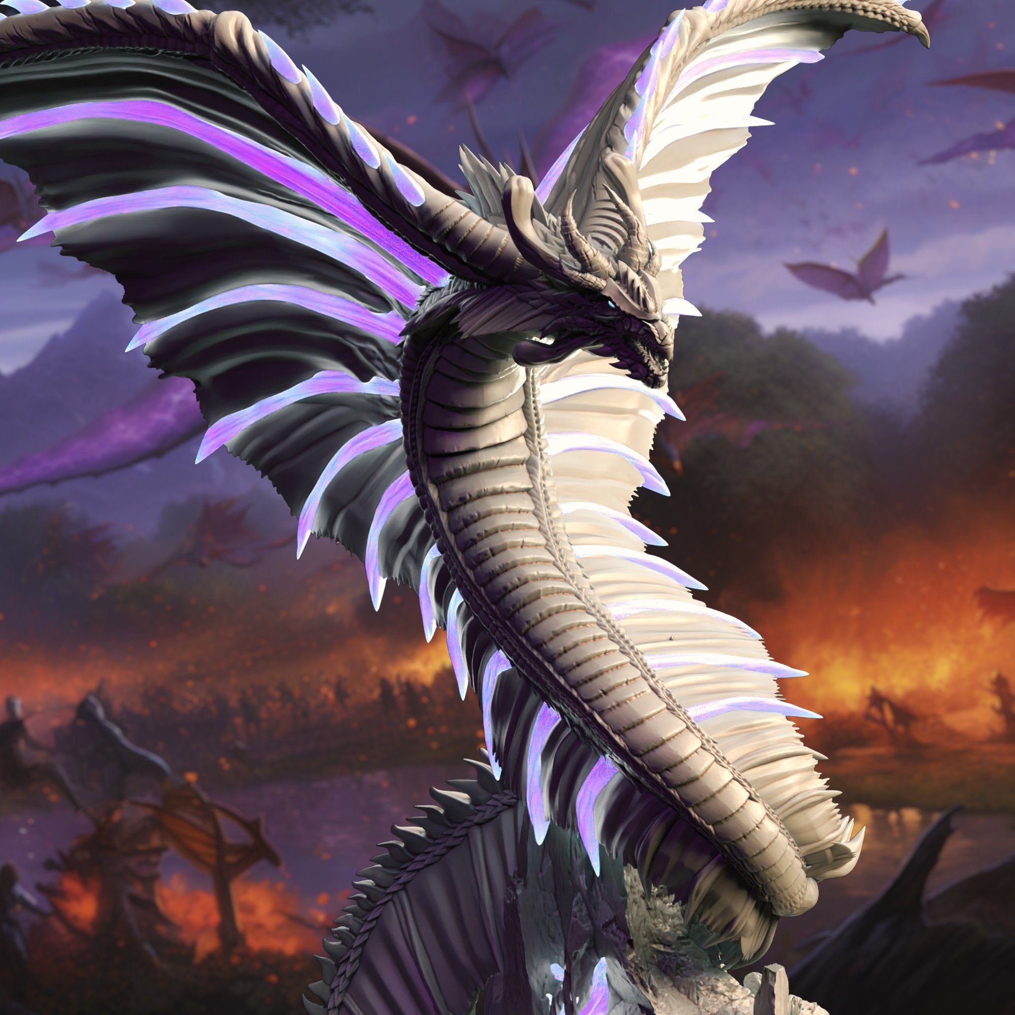 Fyrantius - Adult Mana Wyrm