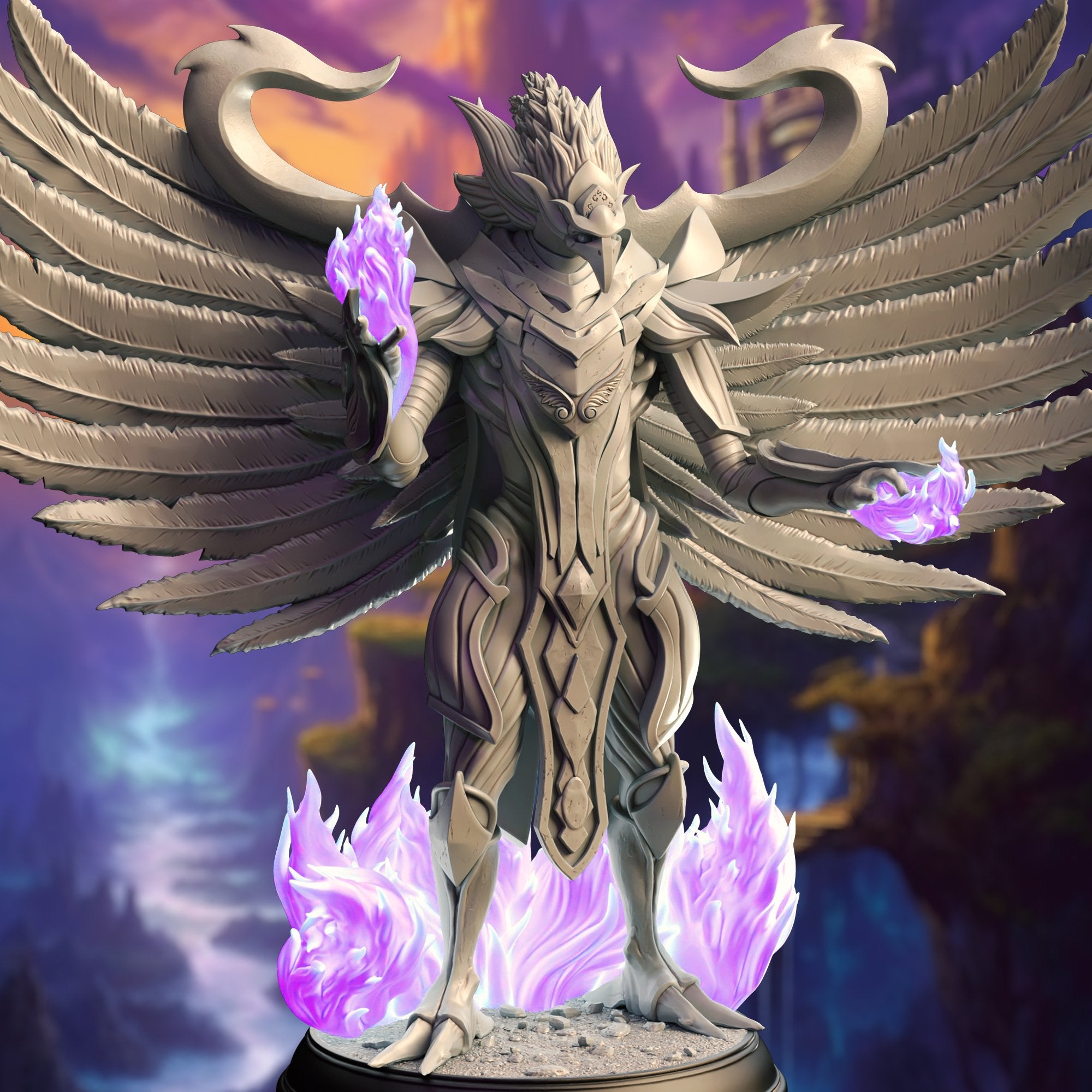 Arcane Phoenix Construct - Quisterian