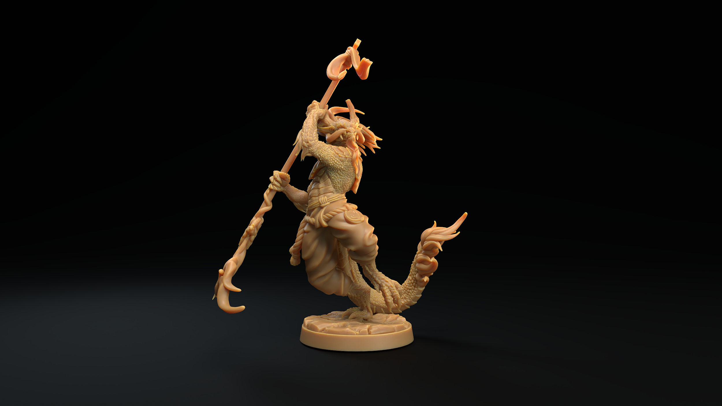 Dragonborn Sohei (Monk) - Yokai Lodge