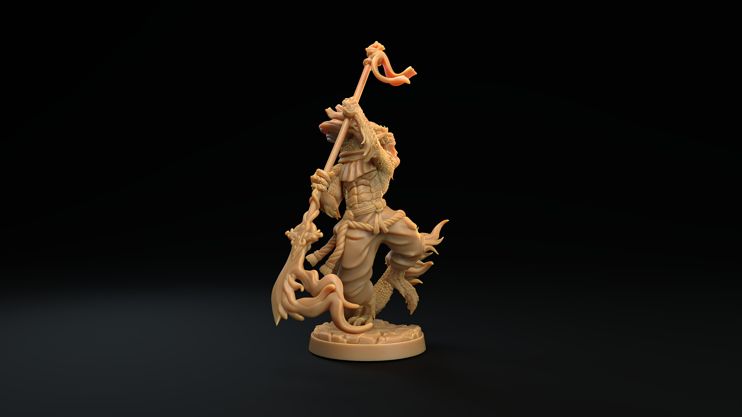 Dragonborn Sohei (Monk) - Yokai Lodge