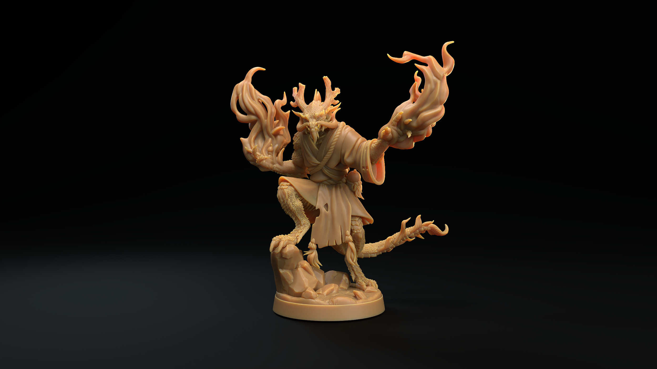 Dragonborn Spellcaster - Yokai Lodge