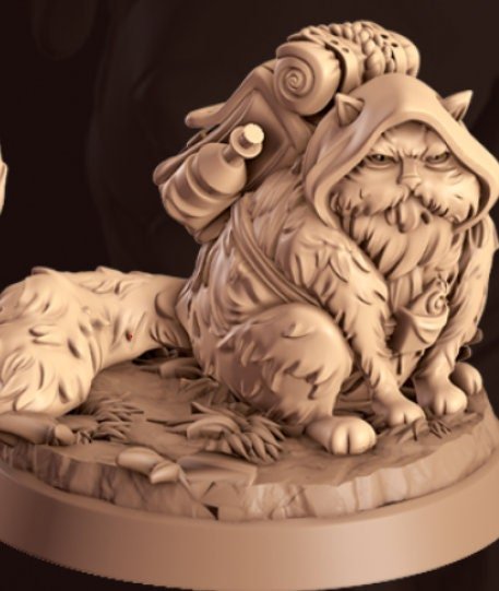 Persa (Persian Cat) Animal Companion Miniature