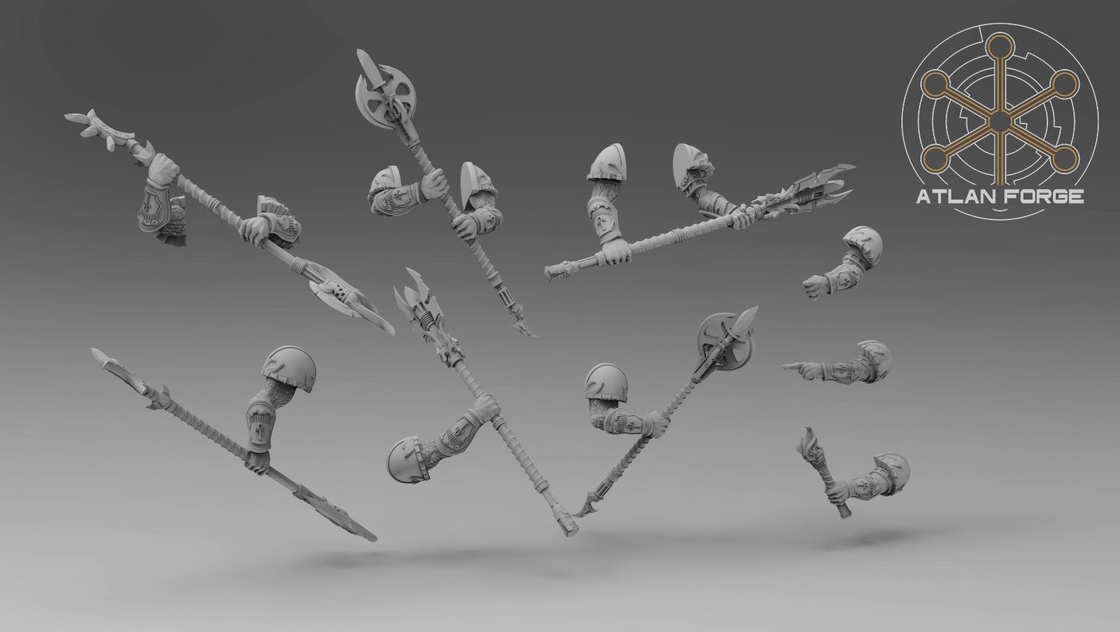 Aegyptian Reptilian Sorcerers - Sculpted by Atlan Forge