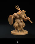 Dairy Minotaurs - Rise of the Farmomancer - 3d Printed Miniatures Sculpted by Dragon Trappers Lodge