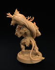 Forest Folk Musician - Fae Petal Courts - One Page Rules Compatible 3d Printed Miniatures Sculpted by Dragon Trappers Lodge