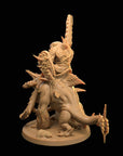 Chahunga Knight Champion - Sea Lord's Tide - One Page Rules Compatible 3d Printed Miniatures Sculpted by Dragon Trappers Lodge