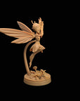 Seelie Guard Musician - Fae Petal Courts - One Page Rules Compatible 3d Printed Miniatures Sculpted by Dragon Trappers Lodge