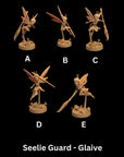 Seelie Guard - Fae Petal Courts - One Page Rules Compatible 3d Printed Miniatures Sculpted by Dragon Trappers Lodge