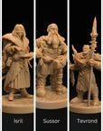 Dragons of the Lodge - Shapeshifted Disguises - 3d Printed Miniatures Sculpted by Dragon Trappers Lodge