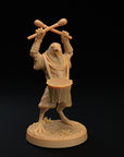 Raven Musician - Rise of the Farmomancer - 3d Printed Miniatures Sculpted by Dragon Trappers Lodge