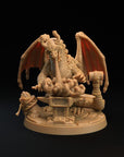 Sussor the Molten - Dragon 3d Printed Miniatures Sculpted by Dragon Trappers Lodge