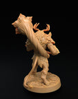 Forest Folk Musician - Fae Petal Courts - One Page Rules Compatible 3d Printed Miniatures Sculpted by Dragon Trappers Lodge