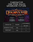Fumigator - Children of the Flame - One Page Rules Compatible 3d Printed Dragonborn Miniatures Sculpted by Dragon Trappers Lodge