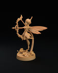 Seelie Archers - Fae Petal Courts - One Page Rules Compatible 3d Printed Miniatures Sculpted by Dragon Trappers Lodge