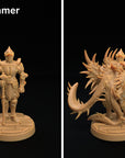 Mimic?  No! This Perfectly Normal suit of armor is definitely NOT a mimic! - 3d Printed Miniatures Sculpted by Dragon Trappers Lodge