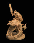 Chahunga Knight Champion - Sea Lord's Tide - One Page Rules Compatible 3d Printed Miniatures Sculpted by Dragon Trappers Lodge