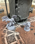 Draxi Annihilators - Children of the Flame - 3d Printed Dragonborn Miniatures Sculpted by Dragon Trappers Lodge