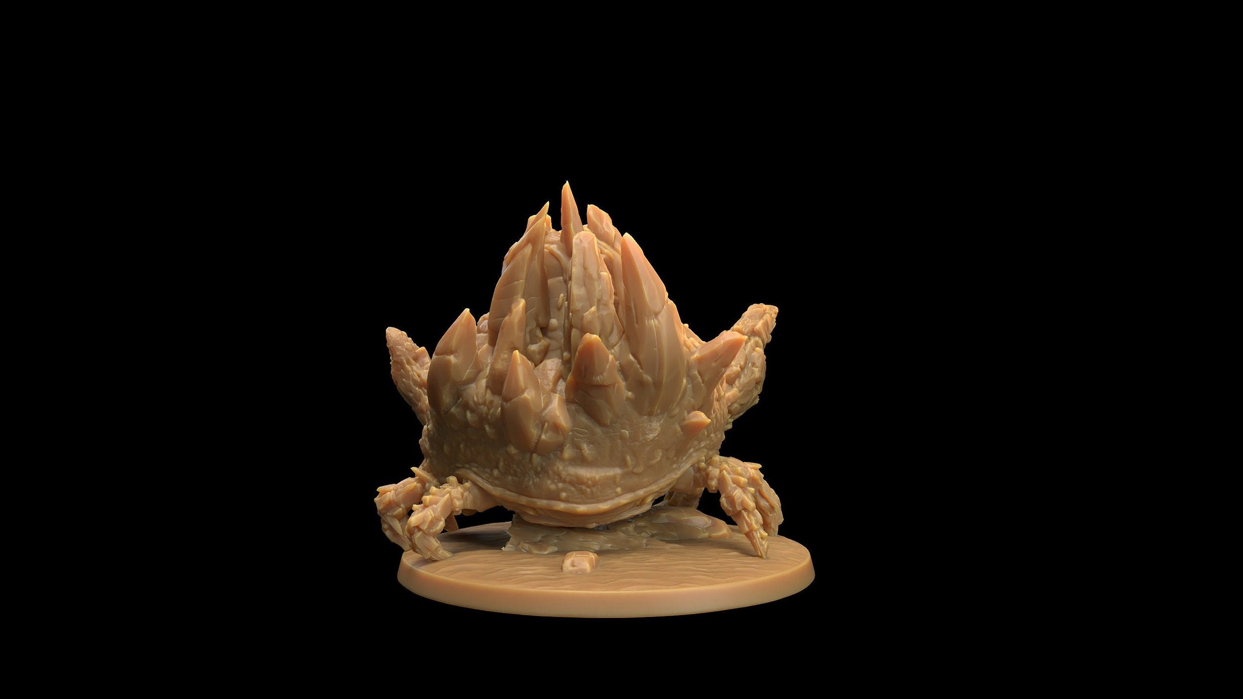 Volcano Crab - Sea Lord&#39;s Tide - One Page Rules Compatible 3d Printed Miniatures Sculpted by Dragon Trappers Lodge