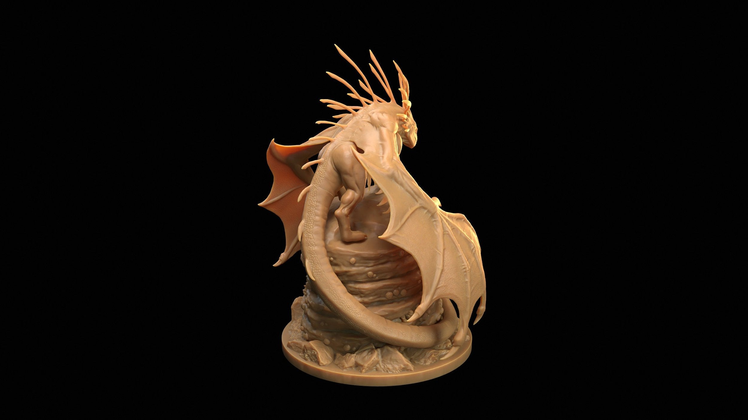 Coastal Quillback- Sea Lord&#39;s Tide - One Page Rules Compatible 3d Printed Miniatures Sculpted by Dragon Trappers Lodge