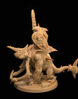 Chahunga Knight Champion - Sea Lord's Tide - One Page Rules Compatible 3d Printed Miniatures Sculpted by Dragon Trappers Lodge