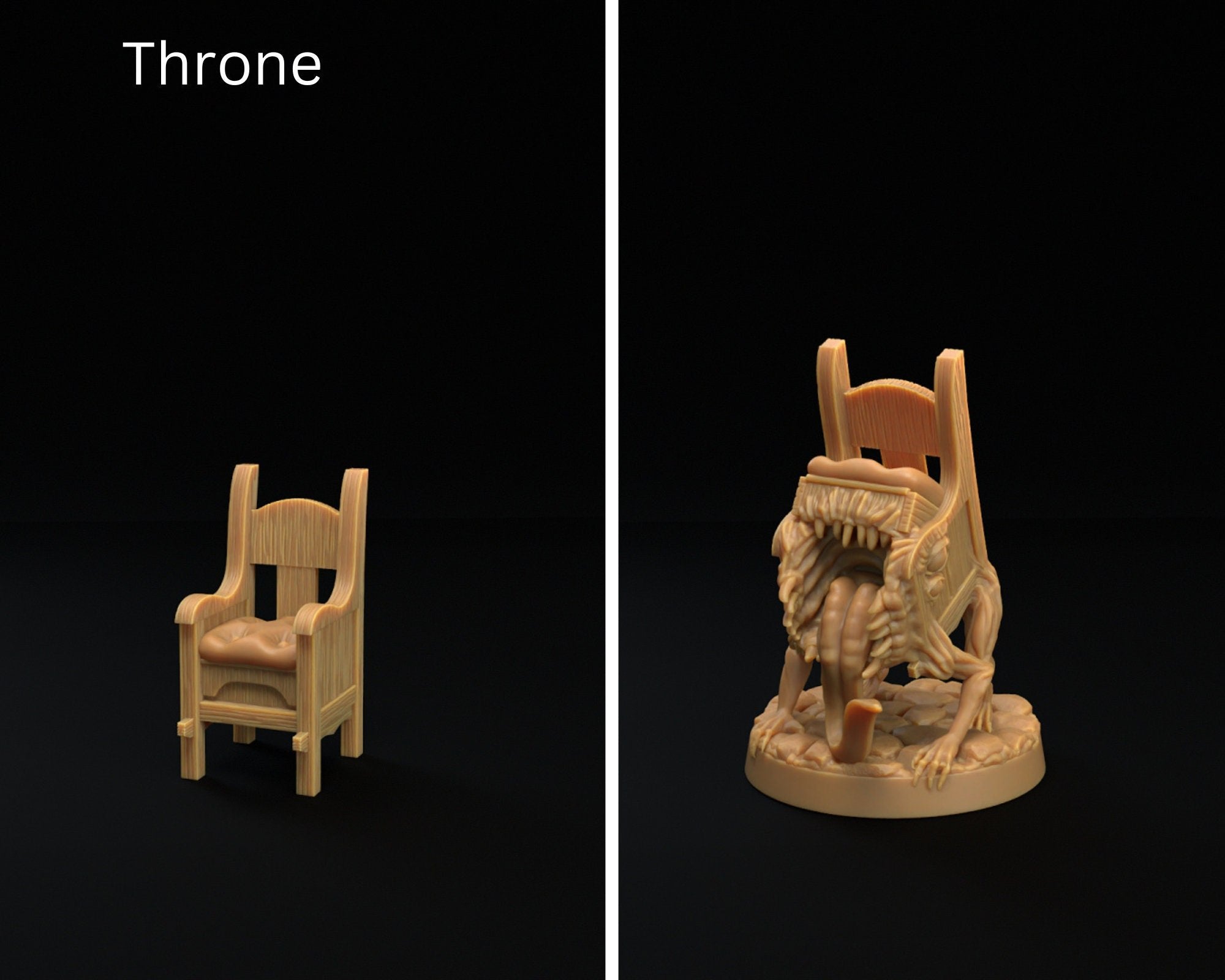Mimic?  No, this Perfectly Normal Object is definitely NOT a mimic! - 3d Printed Miniatures Sculpted by Dragon Trappers Lodge