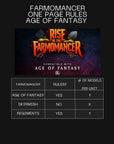 The Farmomancer - Rise of the Farmomancer - 3d Printed Miniatures Sculpted by Dragon Trappers Lodge