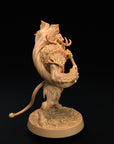 Forest Folk Musician - Fae Petal Courts - One Page Rules Compatible 3d Printed Miniatures Sculpted by Dragon Trappers Lodge