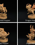 Glowhoppers! - Adorable 3d Printed Miniatures Sculpted by Dragon Trappers Lodge, Limited Release Sculpts