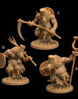 Dairy Minotaurs - Rise of the Farmomancer - 3d Printed Miniatures Sculpted by Dragon Trappers Lodge