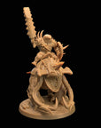 Chahunga Knight Champion - Sea Lord's Tide - One Page Rules Compatible 3d Printed Miniatures Sculpted by Dragon Trappers Lodge