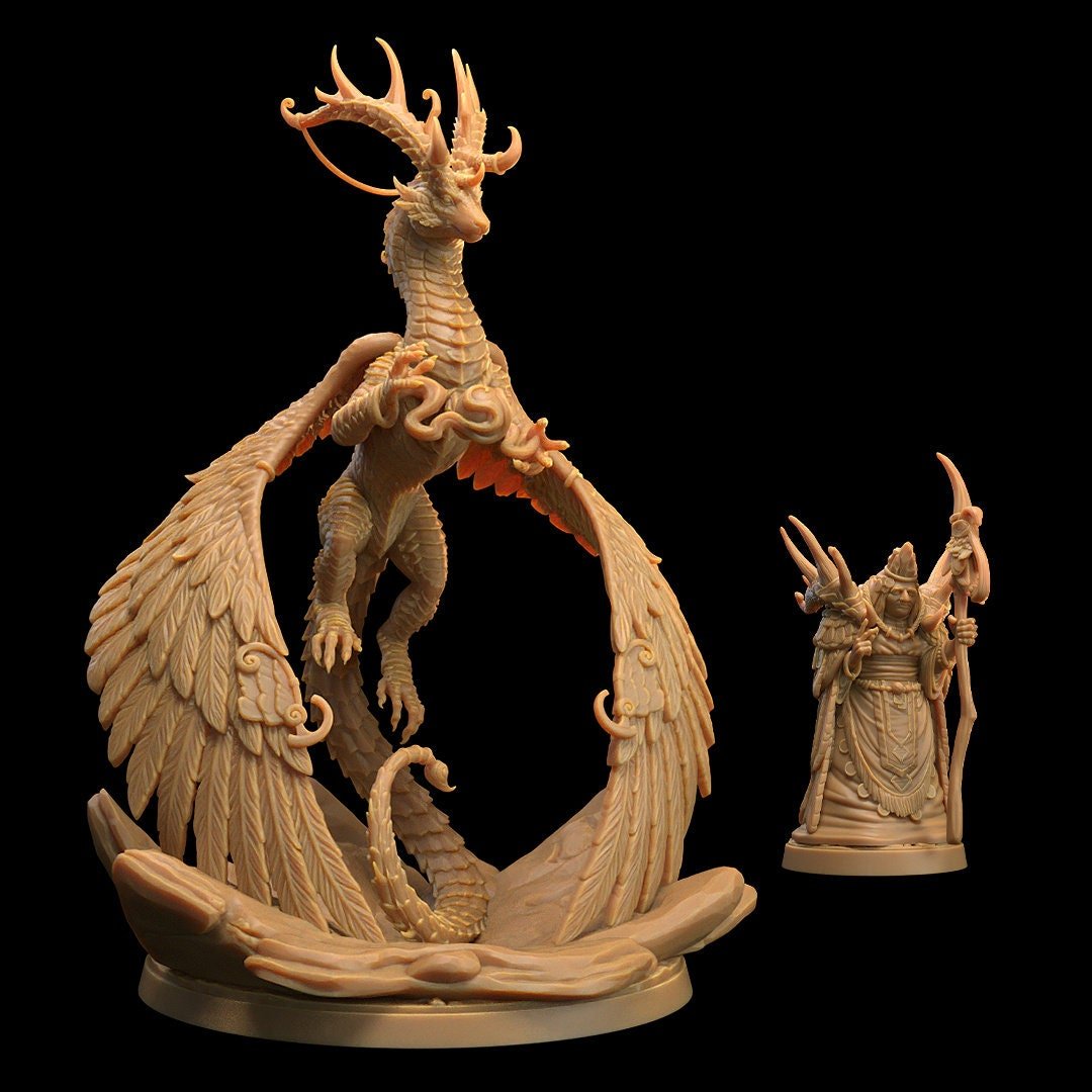 Xatherium the Living Spellbook - 3d Printed Miniatures Sculpted by Dragon Trappers Lodge