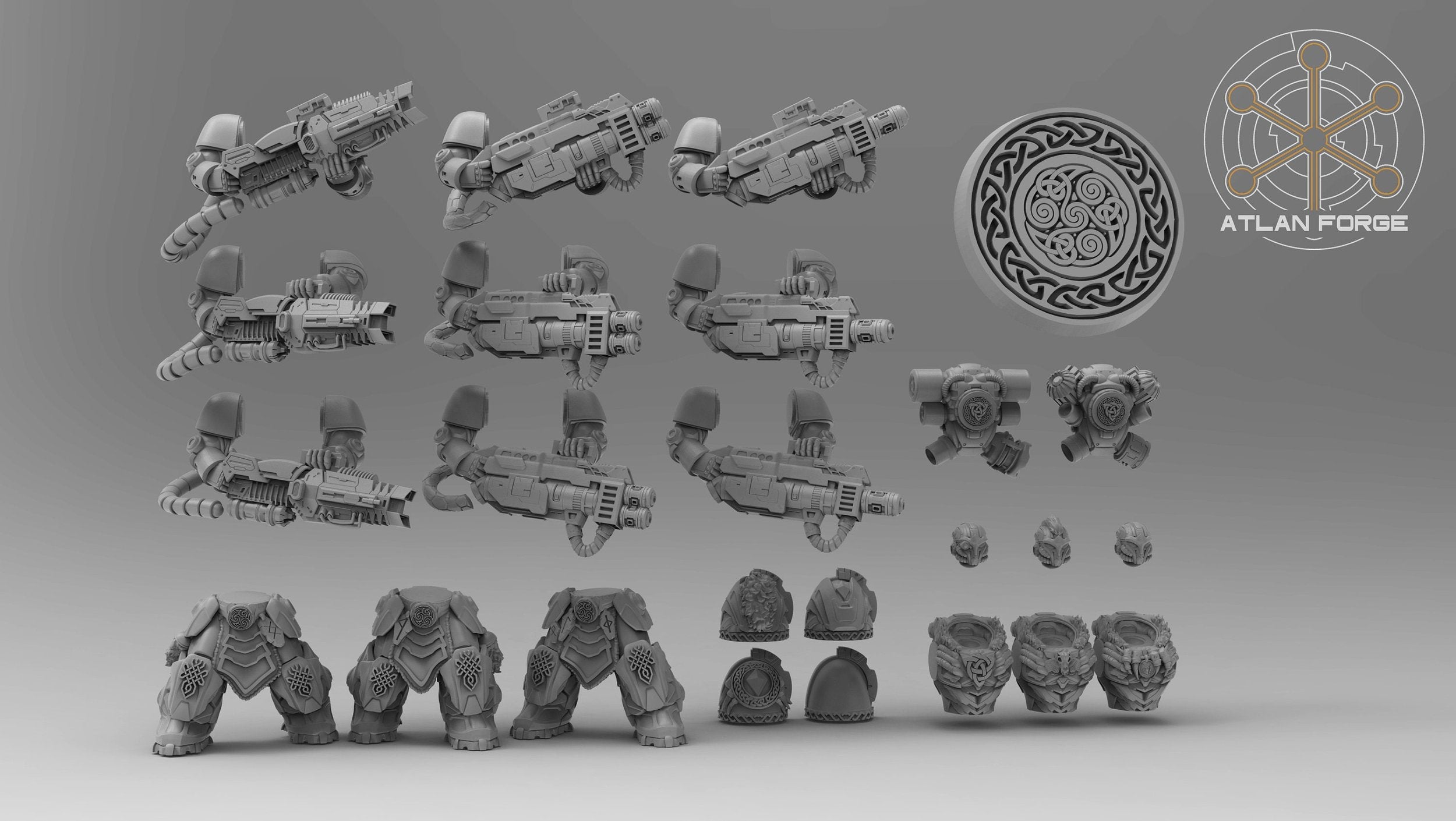 Asgardian Heavy Aegis - Heavy Weapon Troops