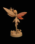 Seelie Guard Musician - Fae Petal Courts - One Page Rules Compatible 3d Printed Miniatures Sculpted by Dragon Trappers Lodge