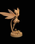 Seelie Guard Musician - Fae Petal Courts - One Page Rules Compatible 3d Printed Miniatures Sculpted by Dragon Trappers Lodge
