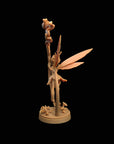 Seelie Guard Banner Bearer - Fae Petal Courts - One Page Rules Compatible 3d Printed Miniatures Sculpted by Dragon Trappers Lodge