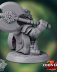Badger Fighter - 3d Printed Miniatures Sculpted by Dice Heads