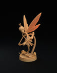 Seelie Archers - Fae Petal Courts - One Page Rules Compatible 3d Printed Miniatures Sculpted by Dragon Trappers Lodge