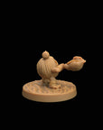 Coconut Musician - Sea Lord's Tide - One Page Rules Compatible 3d Printed Miniatures Sculpted by Dragon Trappers Lodge