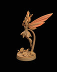 Seelie Guard Musician - Fae Petal Courts - One Page Rules Compatible 3d Printed Miniatures Sculpted by Dragon Trappers Lodge